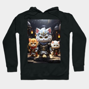 Persian warrior kittens Hoodie